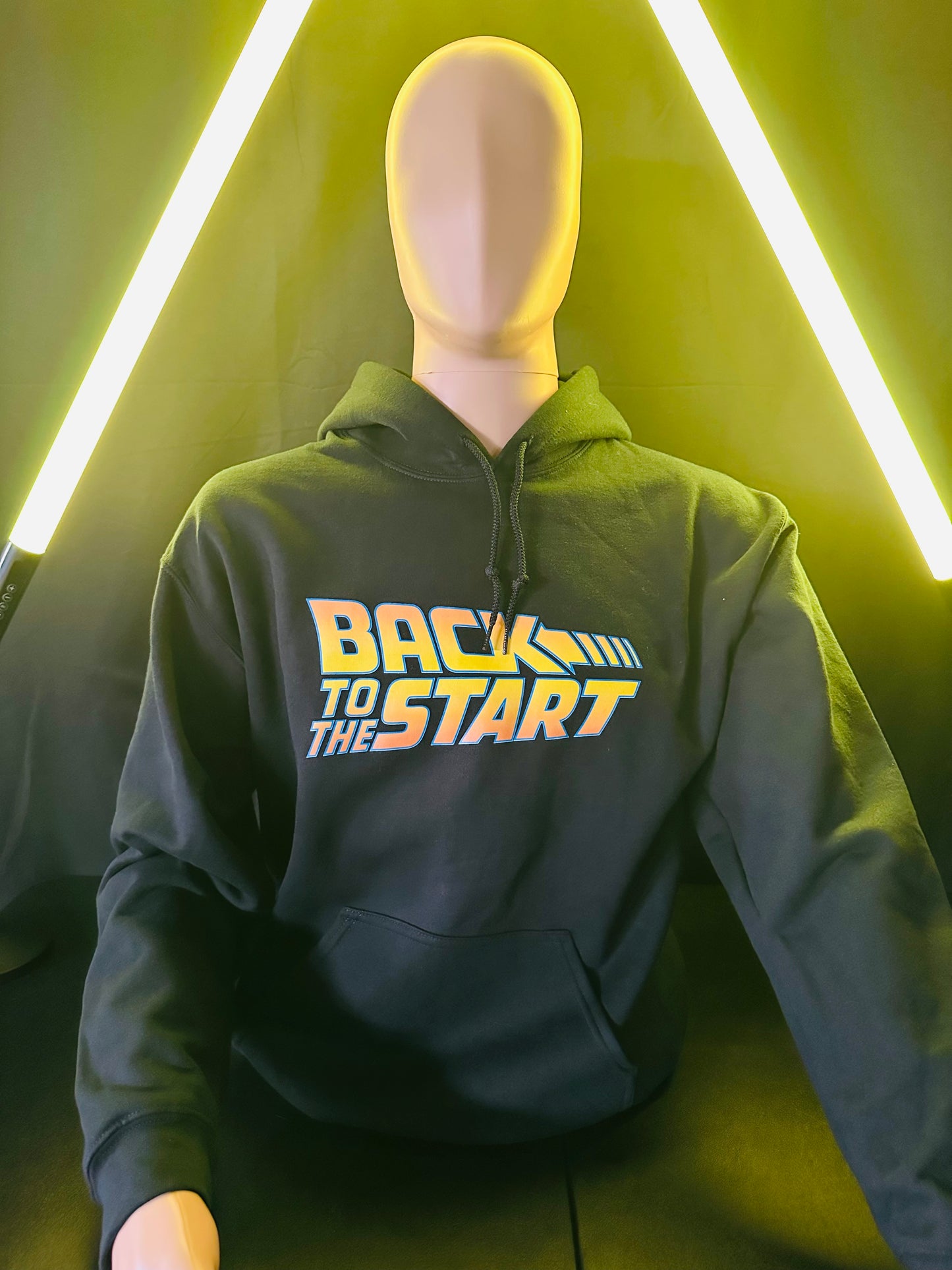 Back to the Start Retro Logo Hoodie