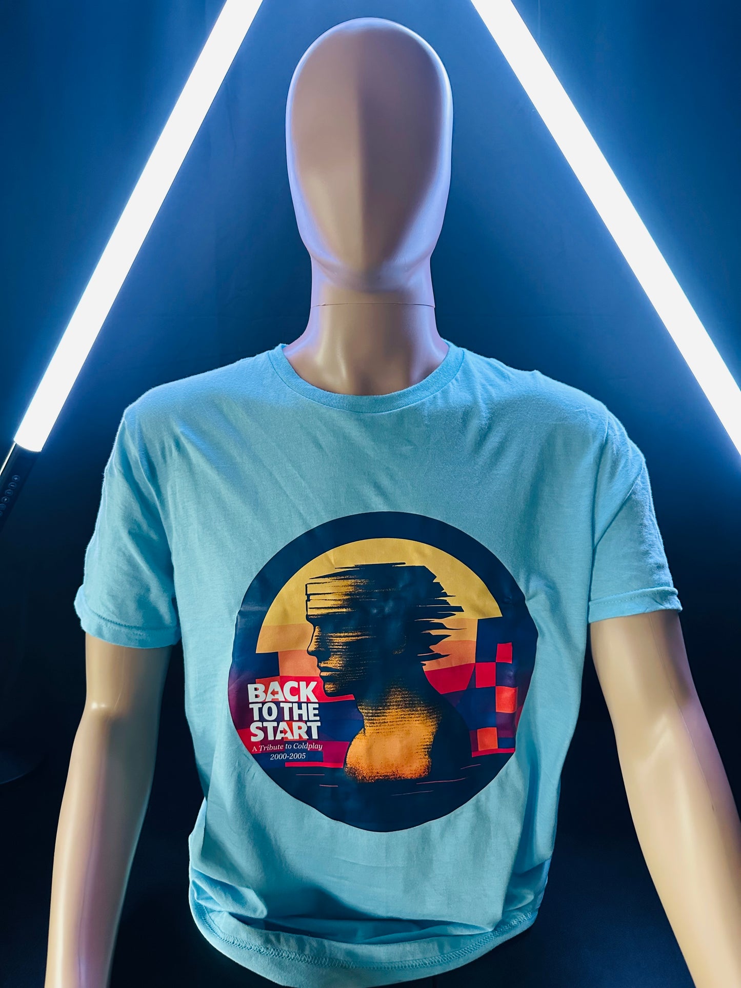 Back to the Start “Golden Era” Sky Blue Tee